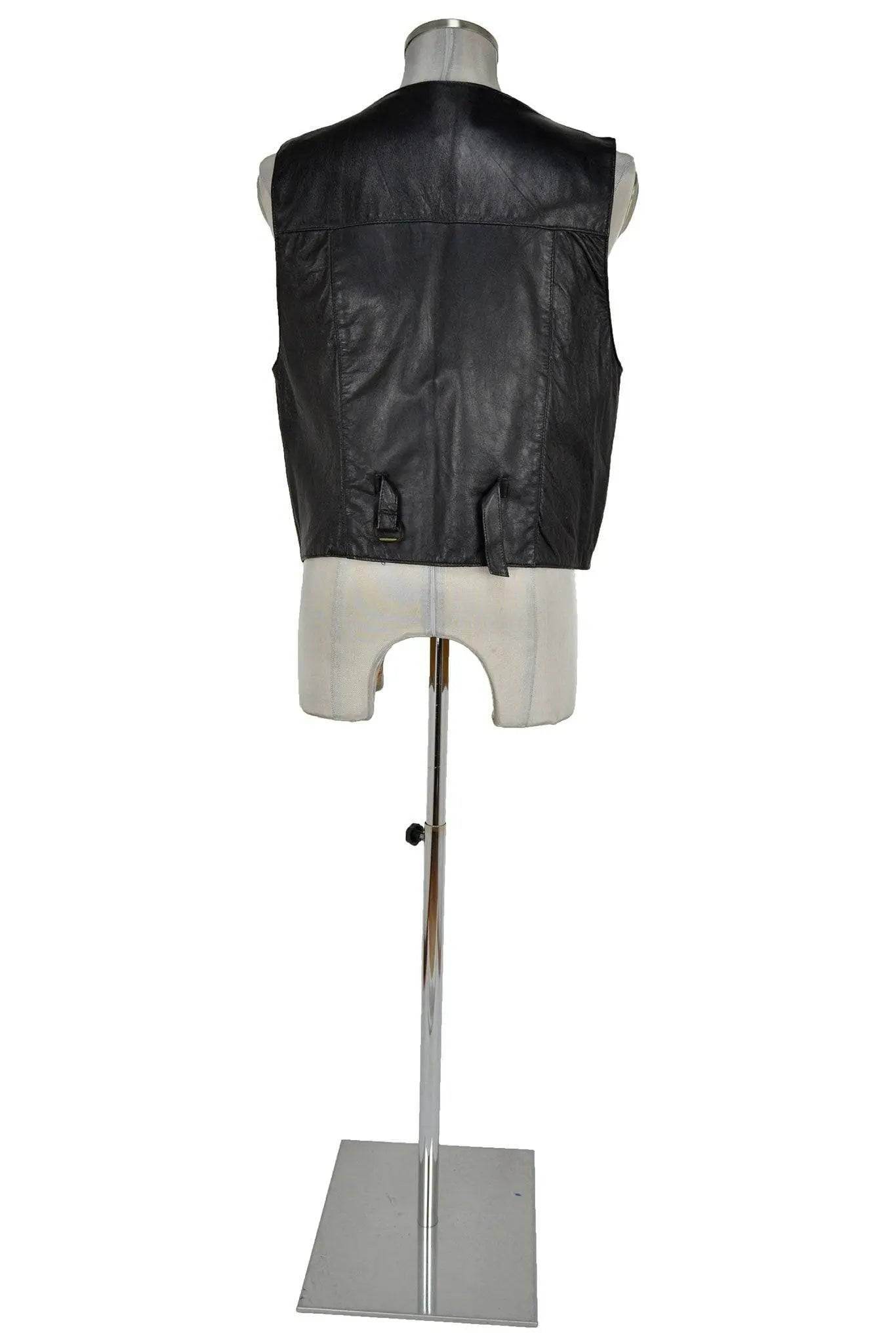 Gilet uomo stile western o motociclista