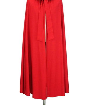 Mantello rosso uomo donna con cappuccio - carnevale-rievocazioni stori