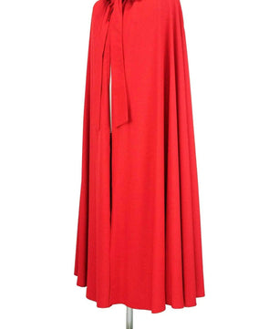 Mantello rosso uomo donna con cappuccio - carnevale-rievocazioni stori
