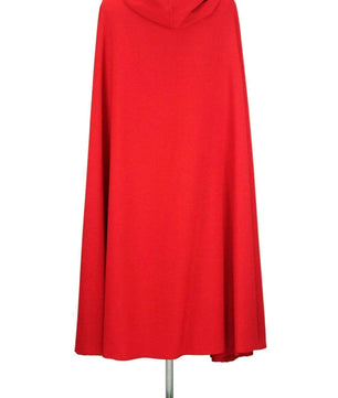 Mantello rosso uomo donna con cappuccio - carnevale-rievocazioni stori