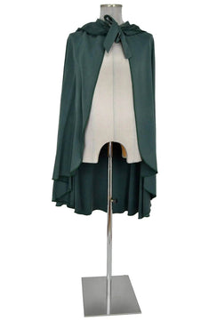 Mantello uomo stile Robin Hood per nobili, banditi o popolani-rievocaz