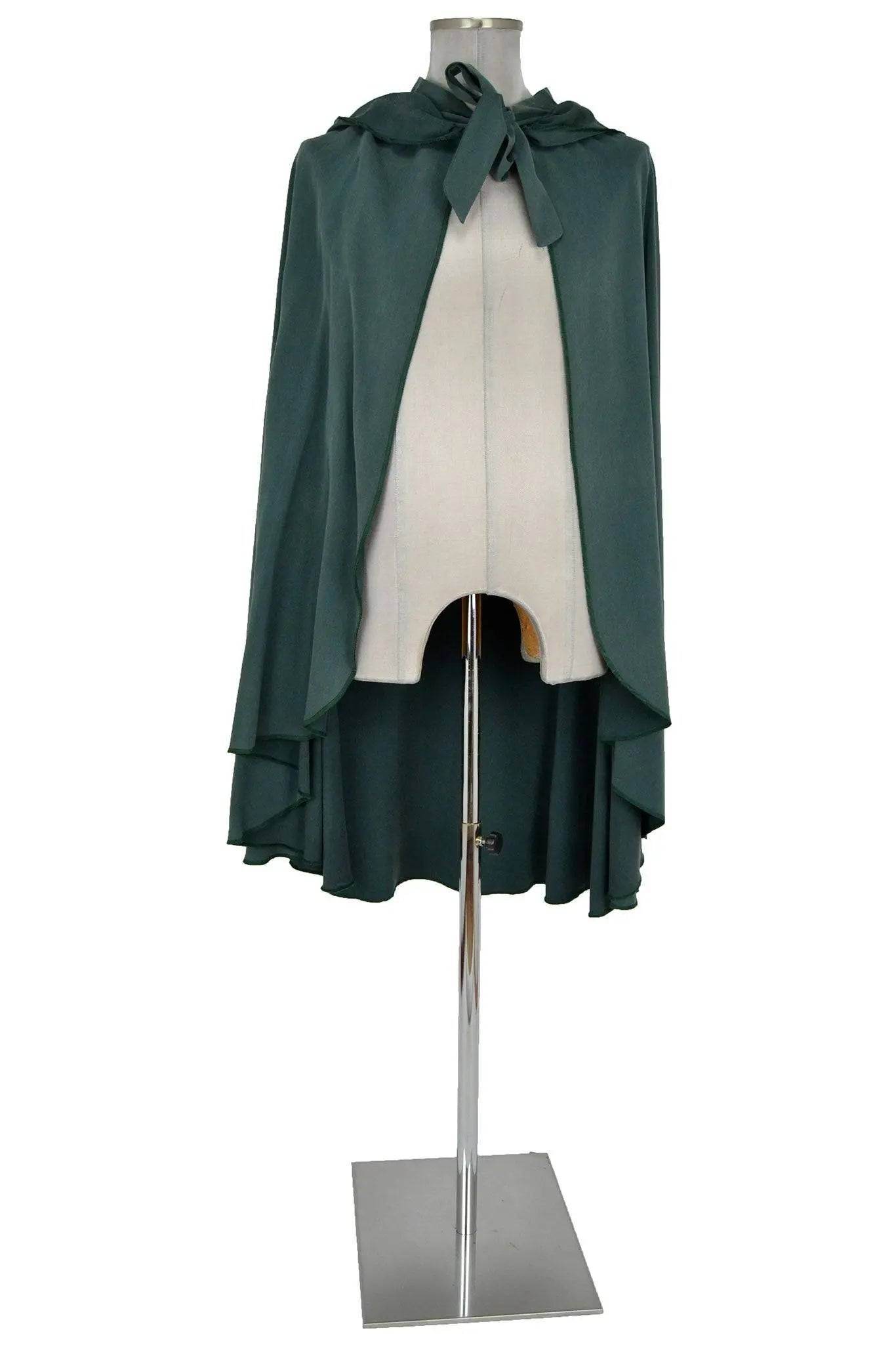 Mantello uomo stile Robin Hood per nobili, banditi o popolani-rievocaz