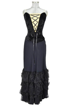 Noleggio abito di Carnevale donna romantica e sensuale come la Mina am