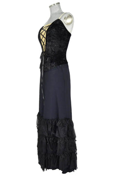 Noleggio abito di Carnevale donna romantica e sensuale come la Mina am