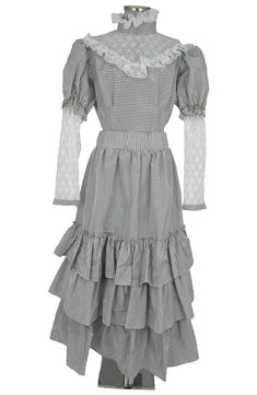 Noleggio abito di Carnevale donna stile Mary Poppins, '800 o vecchio West - storico