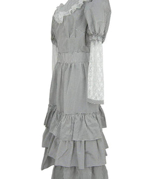 Noleggio abito di Carnevale donna stile Mary Poppins, '800 o vecchio West - storico