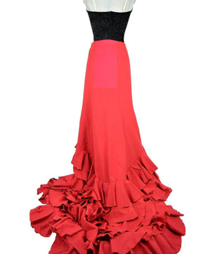 Noleggio abito donna bata de cola Flamenco o danze etniche afro americ