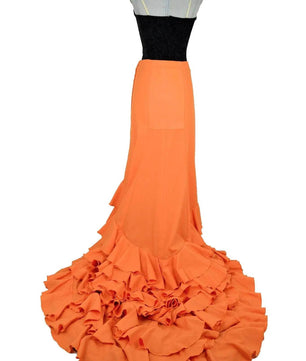 Noleggio abito donna bata de cola per Flamenco o danze etniche