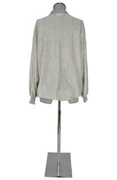 Noleggio abito donna con taglio maschile stile soubrette televisive an