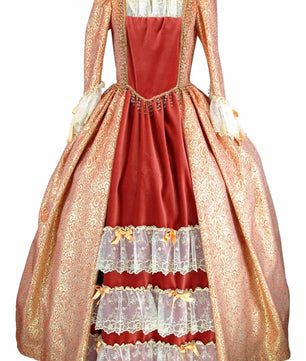 Noleggio abito donna da dama del settecento - storico - carnevale veneziano