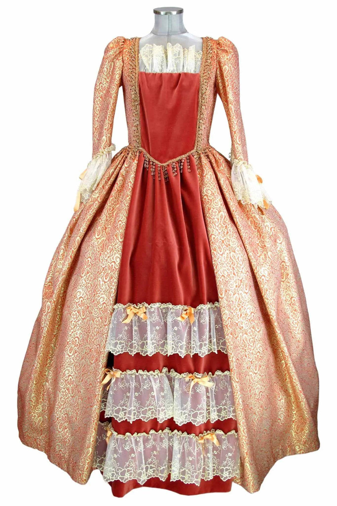 Noleggio abito donna da dama del settecento - storico - carnevale veneziano