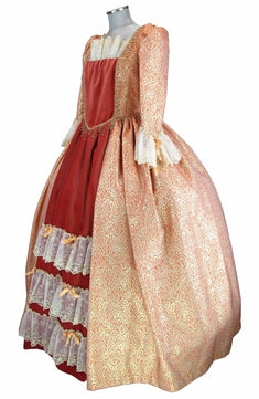 Noleggio abito donna da dama del settecento - storico - carnevale veneziano