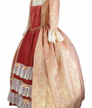 Noleggio abito donna da dama del settecento - storico - carnevale veneziano