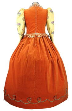 Noleggio abito donna dama '600-'700 in velluto - storico - carnevale