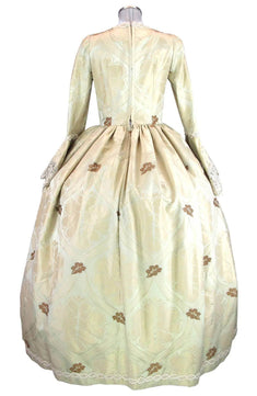 Noleggio abito donna dama del '700 floreale - storico - carnevale