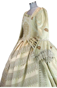 Noleggio abito donna dama del '700 floreale - storico - carnevale