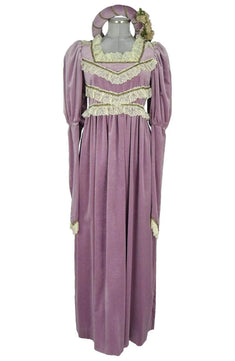 Noleggio abito donna del Rinascimento latte e vino - '400 o '500 - sto