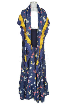 Noleggio abito donna fantasioso per zingara, contadina o popolana - vintage