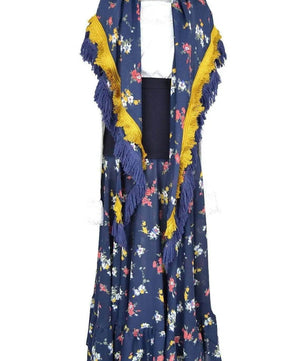 Noleggio abito donna fantasioso per zingara, contadina o popolana - vintage