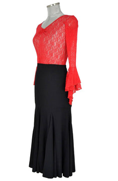 Noleggio abito donna per flamenco o balli folclorici spagnoli - danza