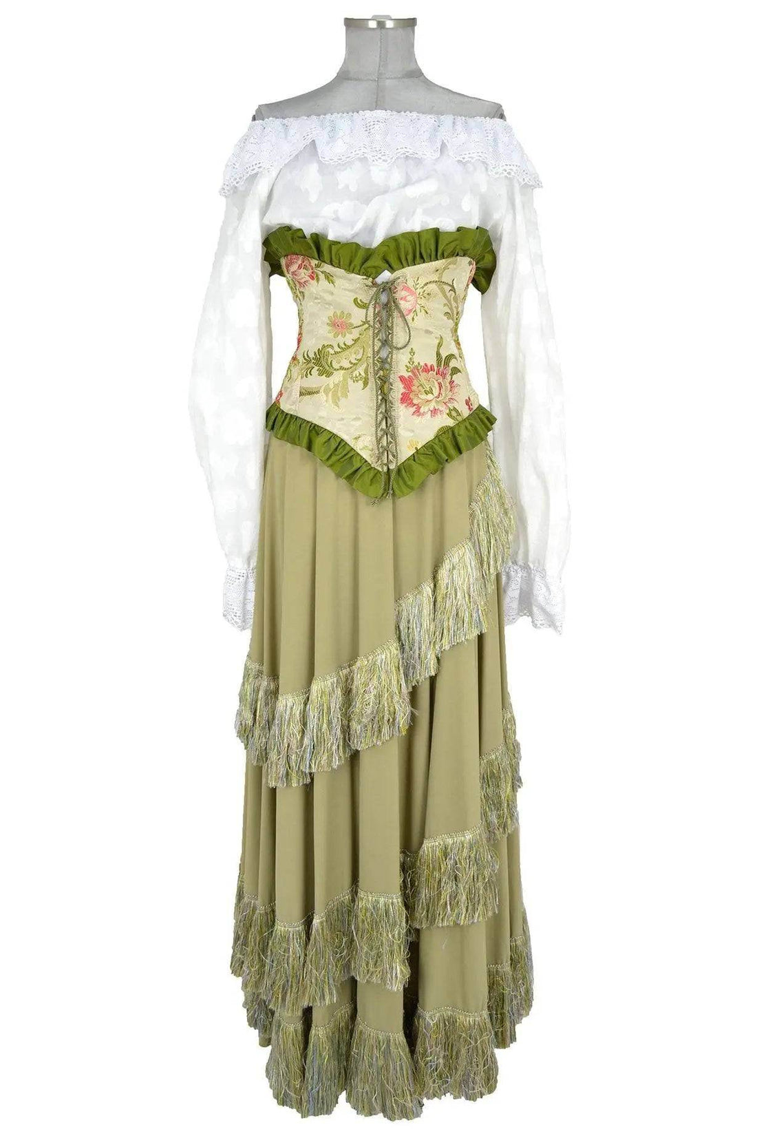Noleggio abito donna gitana, danzatrice di strada, popolana dall&