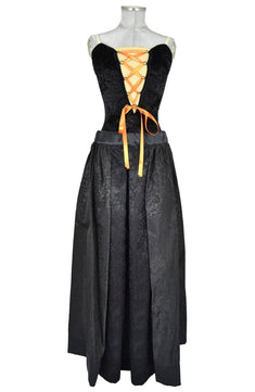 Noleggio abito donna in stile Gothic dell'800 per feste di Carnevale -