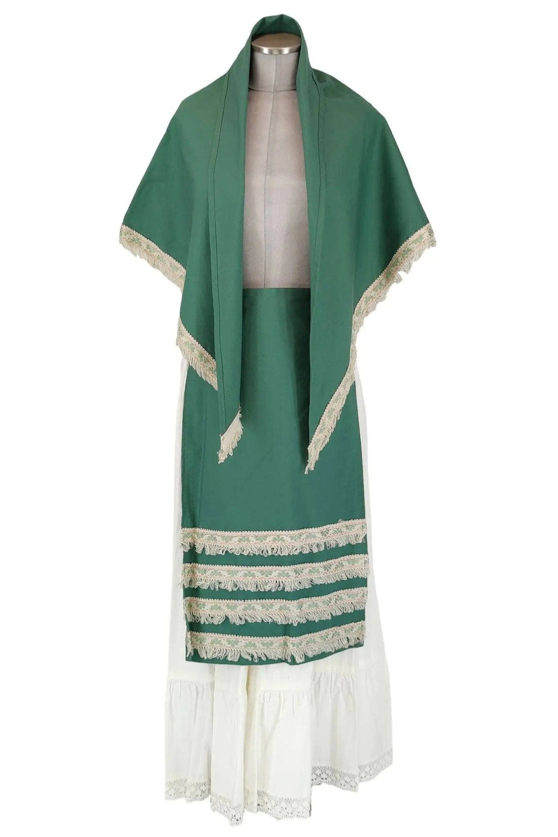 Noleggio Abito donna servente con scialle - vintage
