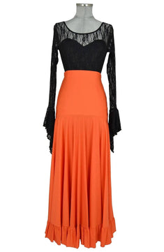 Noleggio abito donna spagnola o zingara per Flamenco e danze folcloristiche