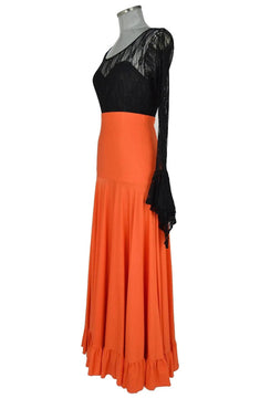 Noleggio abito donna spagnola o zingara per Flamenco e danze folcloris