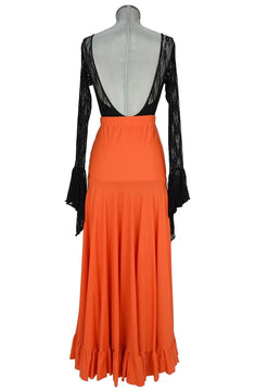 Noleggio abito donna spagnola o zingara per Flamenco e danze folcloristiche