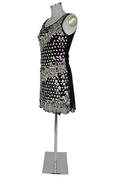 Noleggio Abito donna stile anni '70, per soubrettes o serata a tema