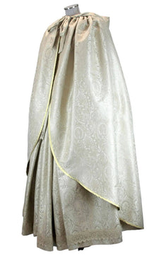 Noleggio Abito donna Storico Barocco Avorio con Mantello '700 - carnevale