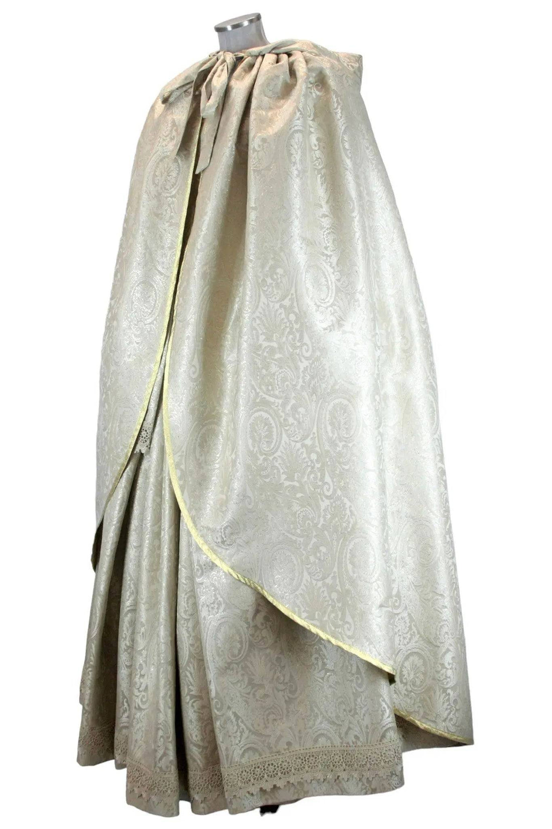 Noleggio Abito donna Storico Barocco Avorio con Mantello &