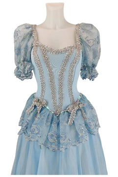 Noleggio abito donna tutù azzurro tipo cenerentola - danza - carnevale