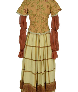 Noleggio abito fantasia donna popolana o borghese del '600-'700 - storico