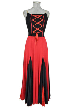 noleggio-abito-flamenco-donna-nero-rosso_1