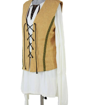Noleggio Abito Medievale Uomo Completo con Camicia e Gilet - storico