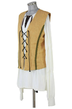 Noleggio Abito Medievale Uomo Completo con Camicia e Gilet - storico