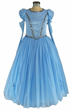Noleggio Abito da Principessa Azzurro per Donna - Carnevale