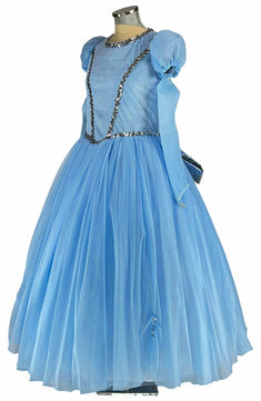 Noleggio Abito da Principessa Azzurro per Donna - Carnevale