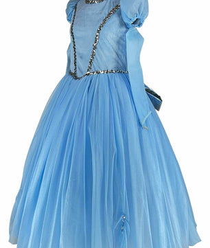 Noleggio Abito da Principessa Azzurro per Donna - Carnevale