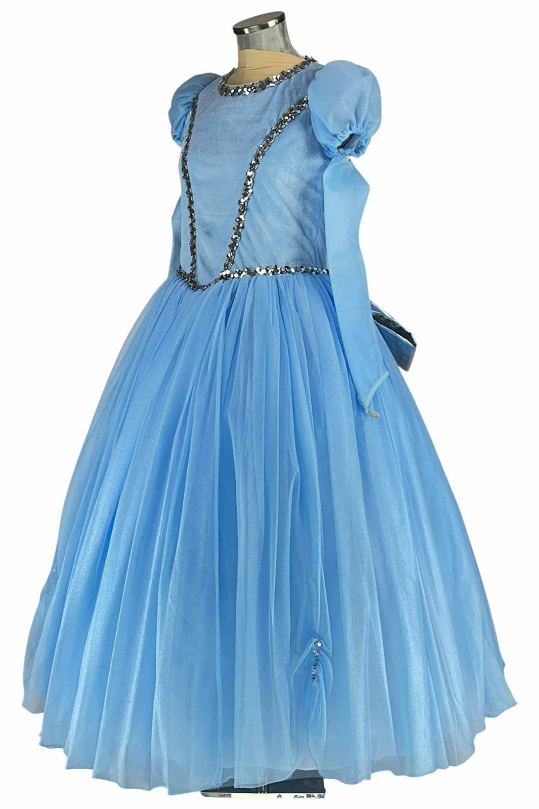 Noleggio Abito da Principessa Azzurro per Donna - Carnevale