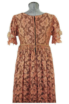 Noleggio abito storico Donna Regency con chiusura posteriore e cintura decorata