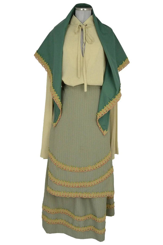 Noleggio abito tradizionale donna popolare primo '900 - presepe vivente - vintage-rievocazioni