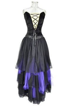 Noleggio Abito-tutù da Carnevale per donna adatto a vampira, strega, sposa-cadavere