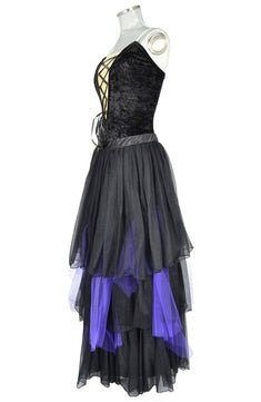 Noleggio Abito-tutù da Carnevale per donna adatto a vampira, strega, sposa-cadavere