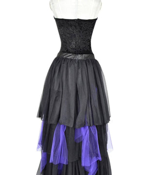 Noleggio Abito-tutù da Carnevale per donna adatto a vampira, strega, sposa-cadavere