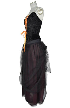 Noleggio Abito-tutù donna stile strega per feste di Halloween o Carnevale, gothic, cospray