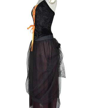 Noleggio Abito-tutù donna stile strega per feste di Halloween o Carnevale, gothic, cospray