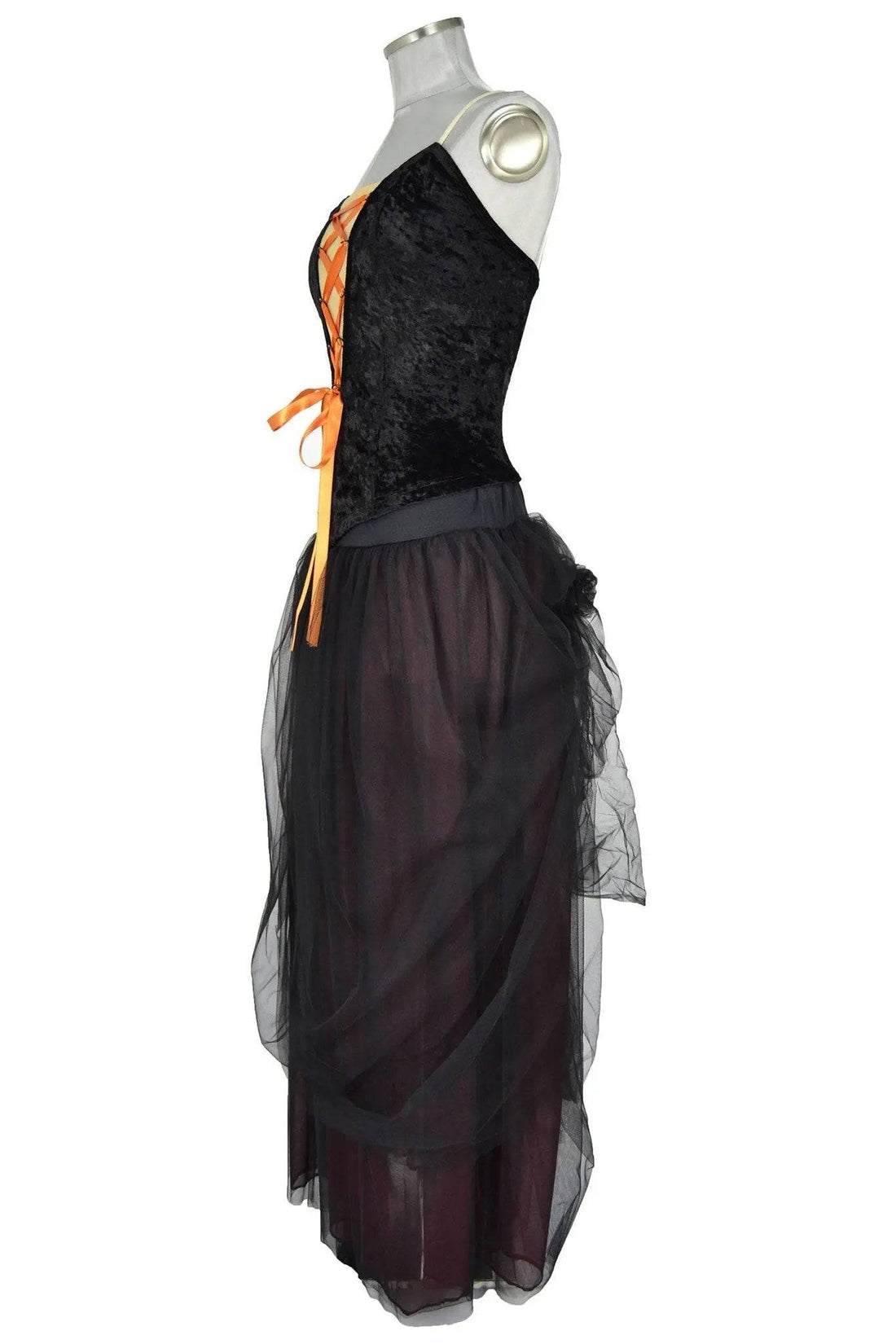 Noleggio Abito-tutù donna stile strega per feste di Halloween o Carnevale, gothic, cospray